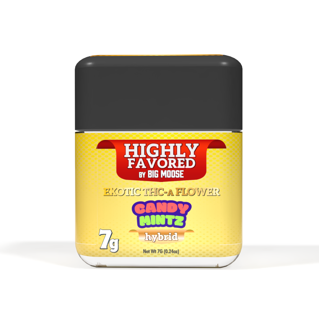 Highly Favored - Exotic THCa Flower - Candy Mintz